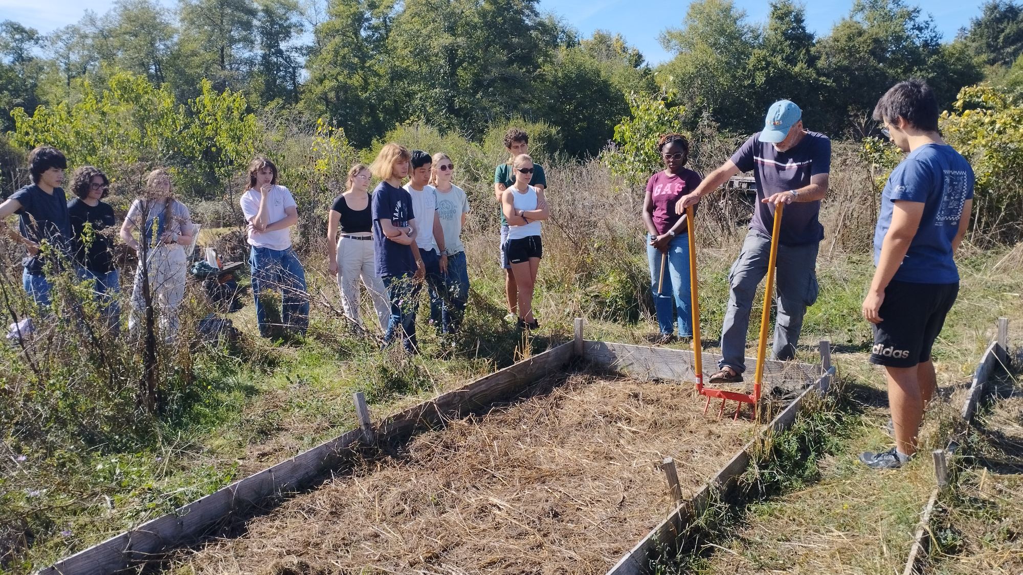 Démonstration de la grelinette au potager du campus — 23 septembre 2026, Campus Nantes
